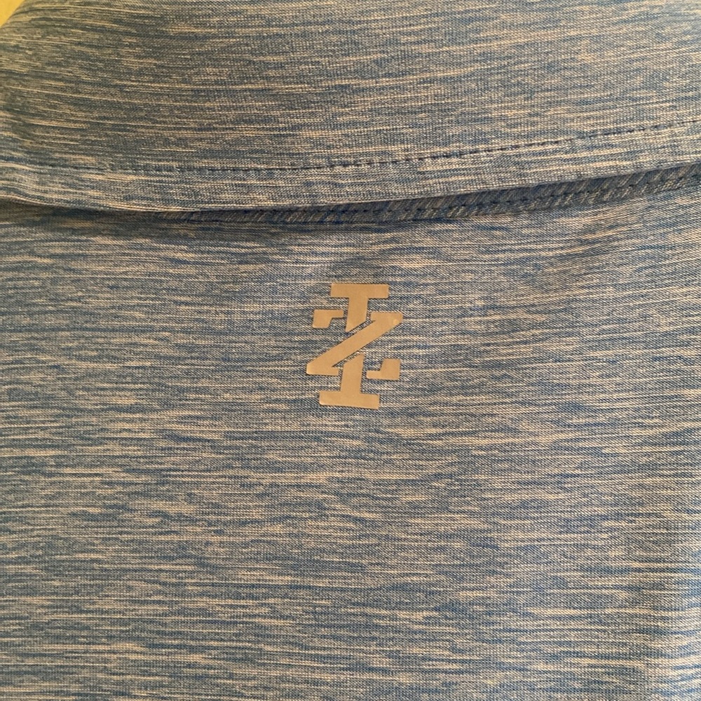 💙Izod Golf With Stretch Polo Shirt Size XXL Blue Short Sleeve - Picture 6 of 8